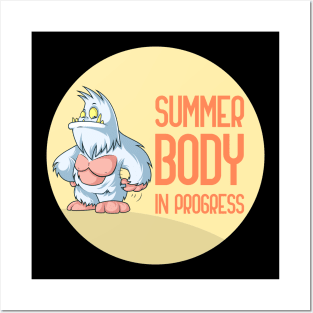 Summer Body In Progress Posters and Art